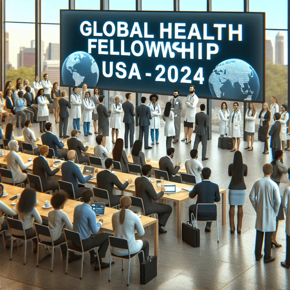 $15,000 Global Health Fellowship in the USA, 2024
