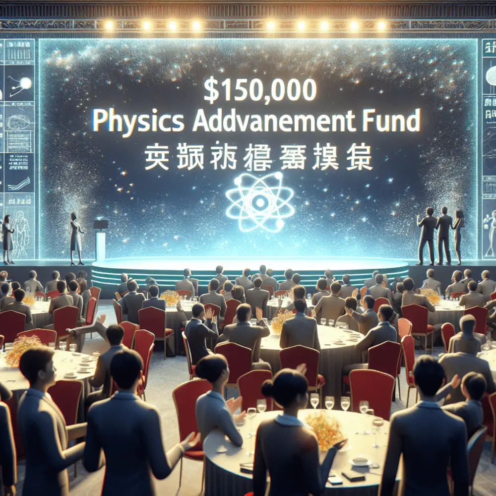 $150,000 Physics Advancement Fund in China, 2024