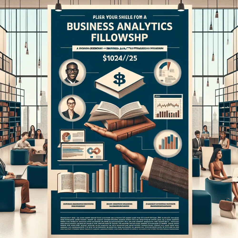 $16,000 Business Analytics Fellowship in USA, 2024/25