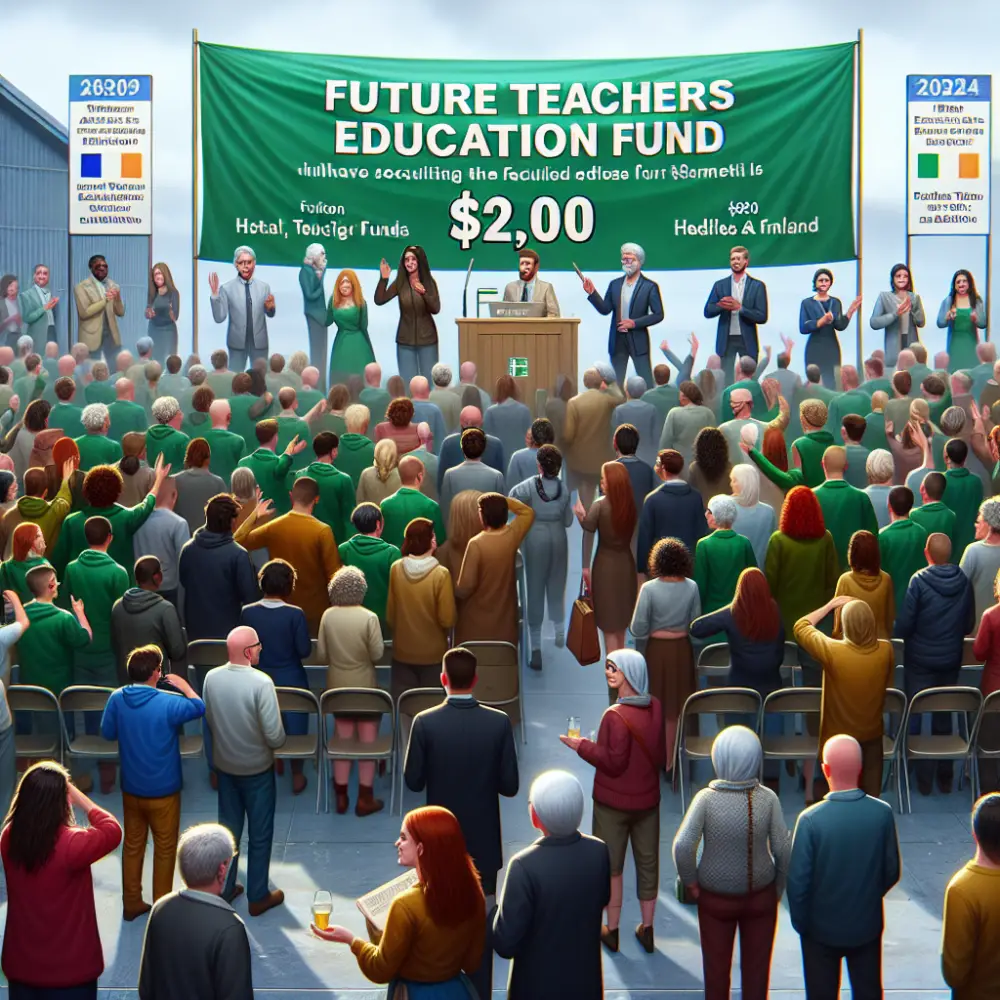 $2,000 Future Teachers Education Fund in Ireland, 2024