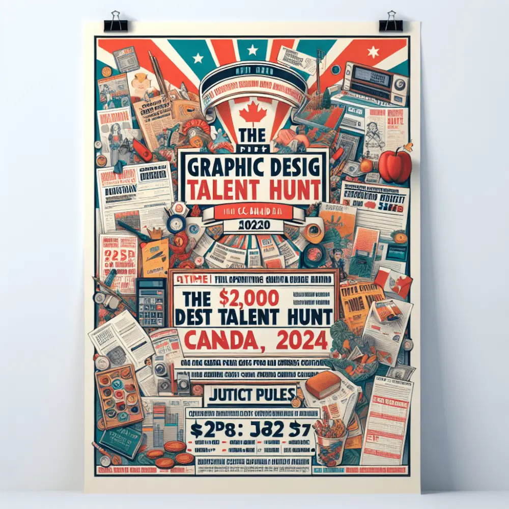 $2,000 Graphic Design Talent Hunt, Canada 2024