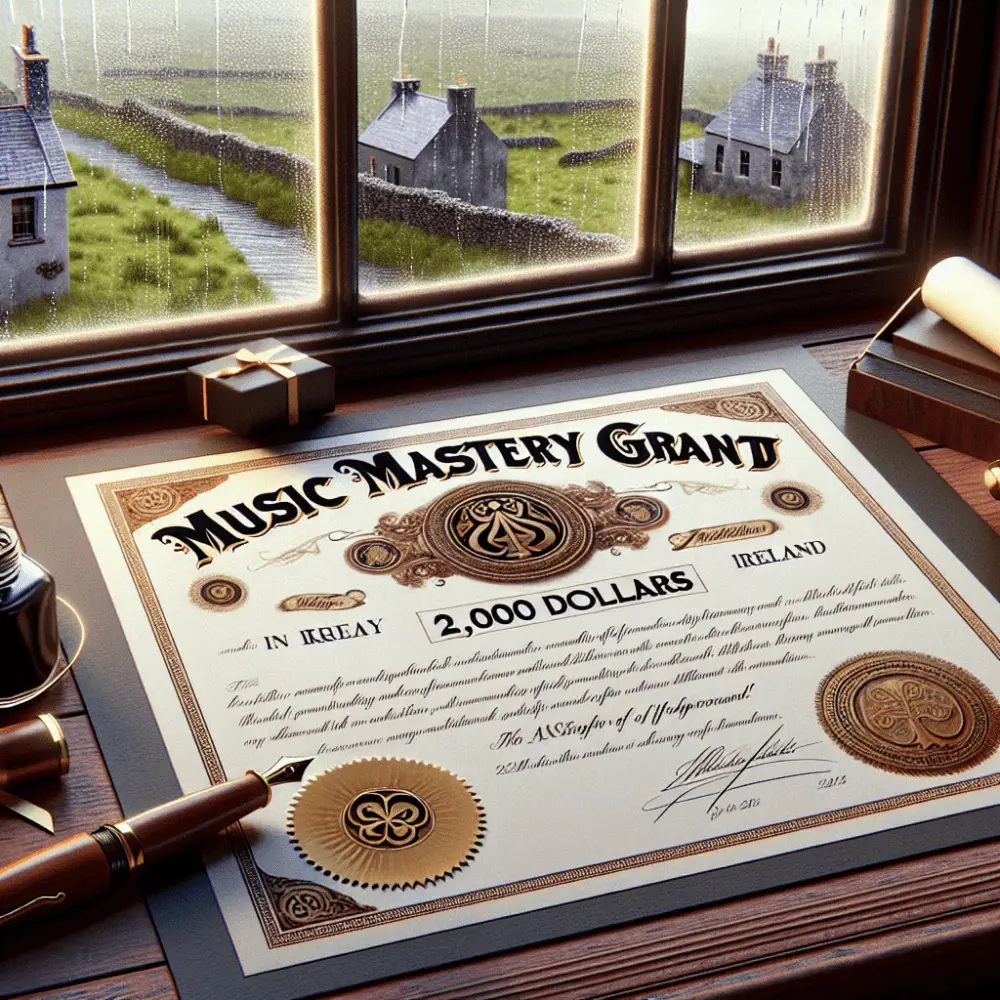 $2,000 Music Mastery Grant in Ireland, 2025