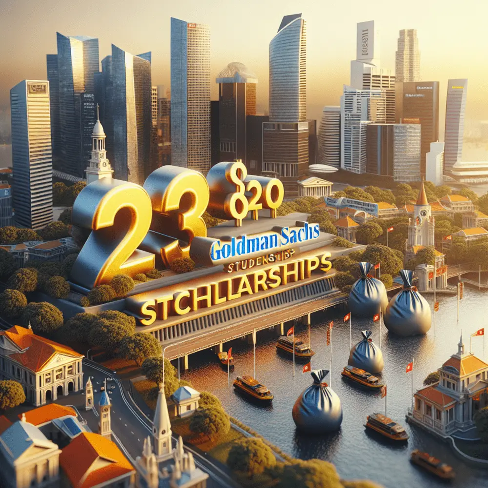 $2,500 Goldman Sachs Student Scholarships in Singapore, 2024