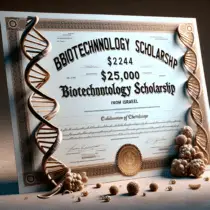 $25,000 Biotechnology Excellence Scholarship, Israel 2024
