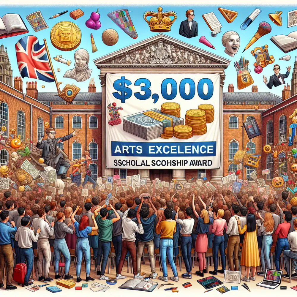 $3,000 Arts Excellence Scholarship Award in UK, 2024