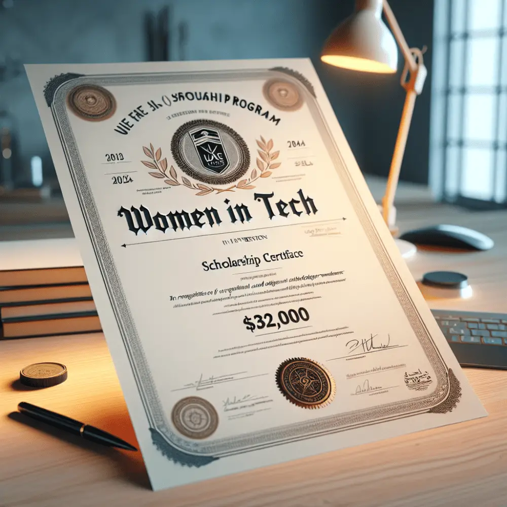 $32,000 Women in Tech Scholarship in the UAE, 2024