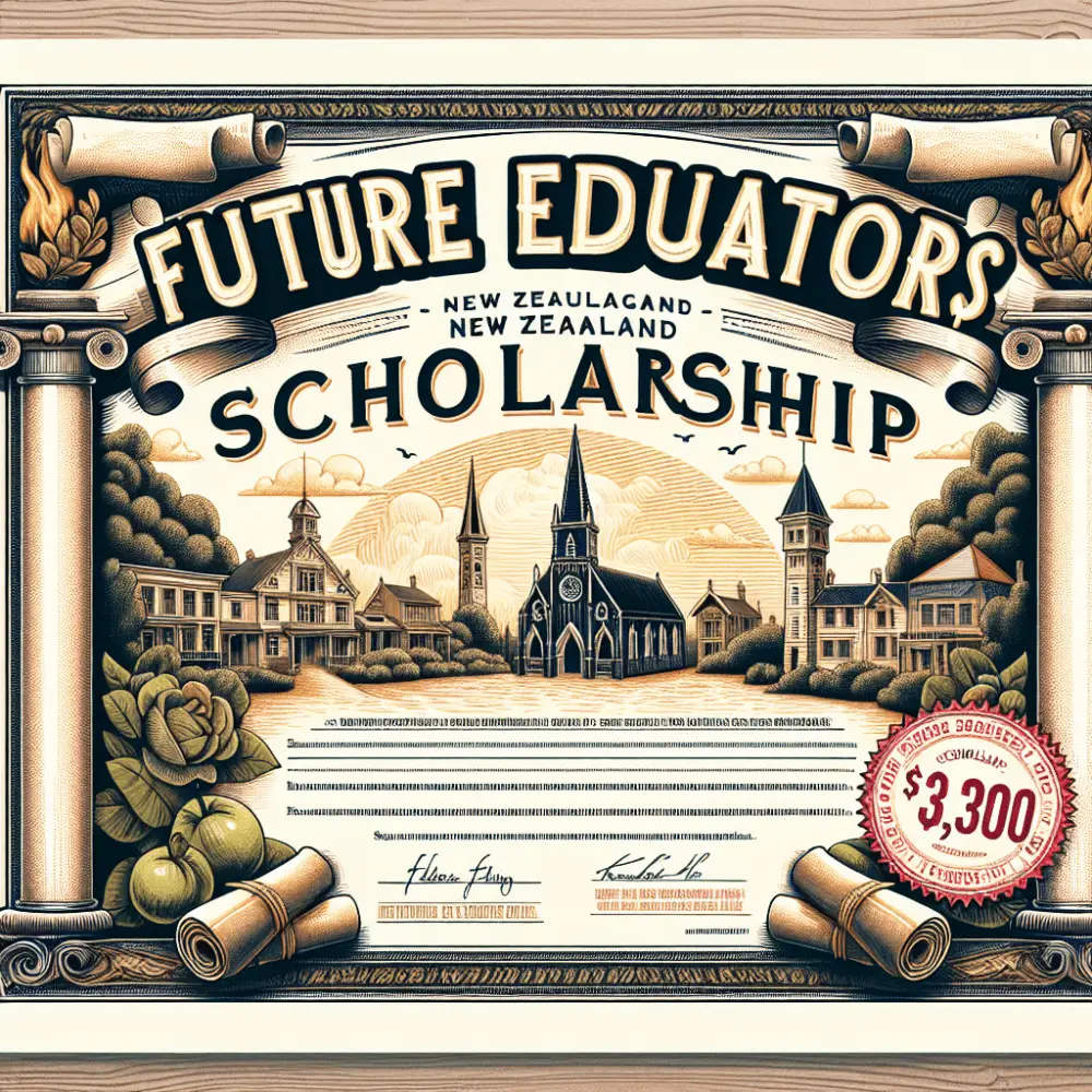 $3,300 Future Educators Scholarship New Zealand, 2024