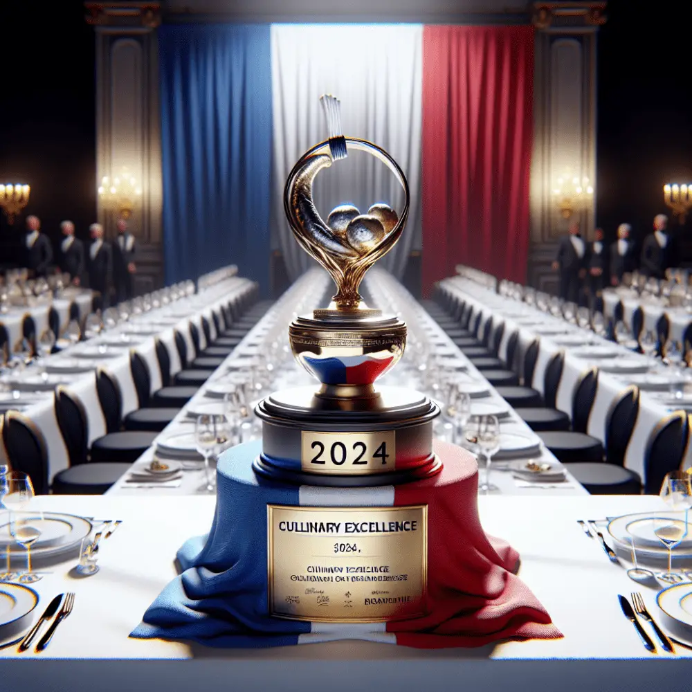 $4,000 Culinary Excellence Award in France, 2024