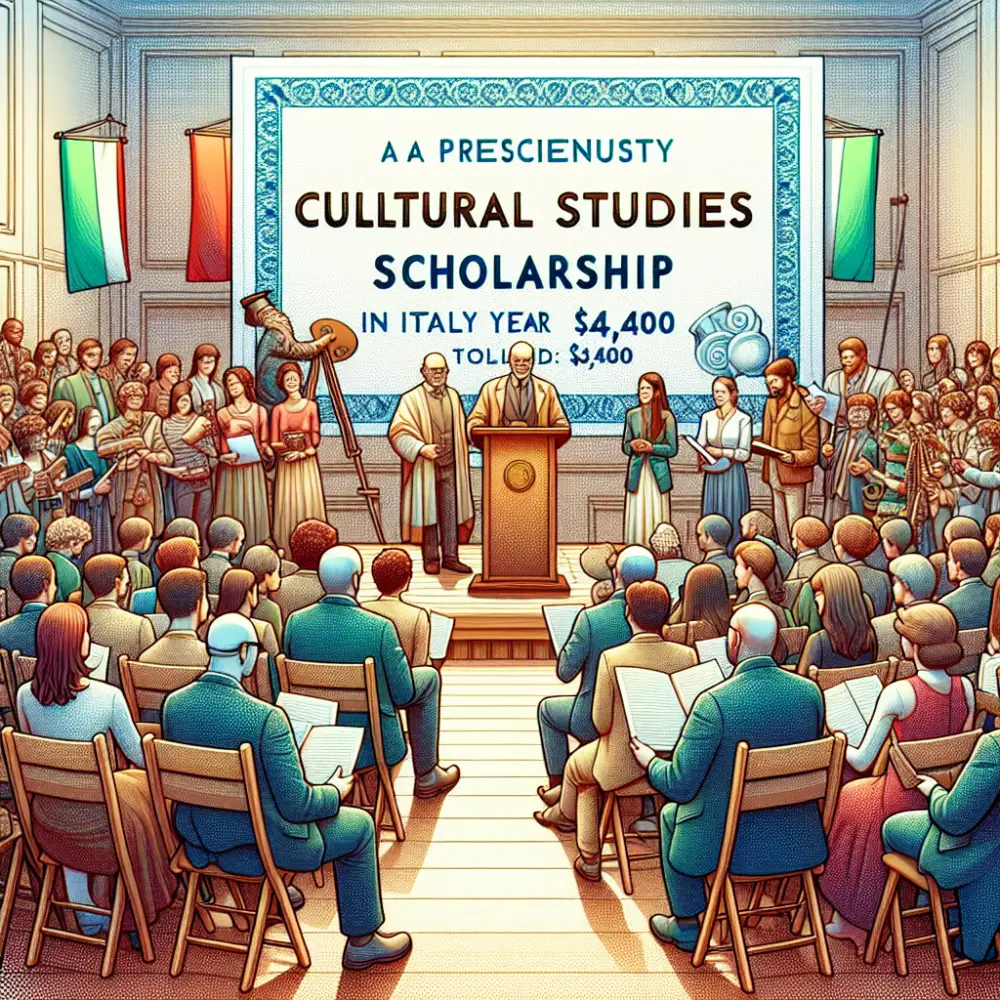$4,400 Cultural Studies Scholarship Italy, 2025