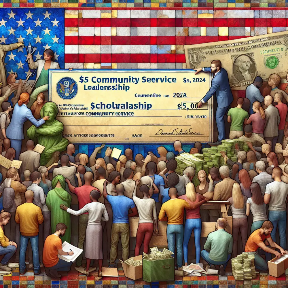 $5,000 Community Service Leaders Scholarship in the USA, 2024