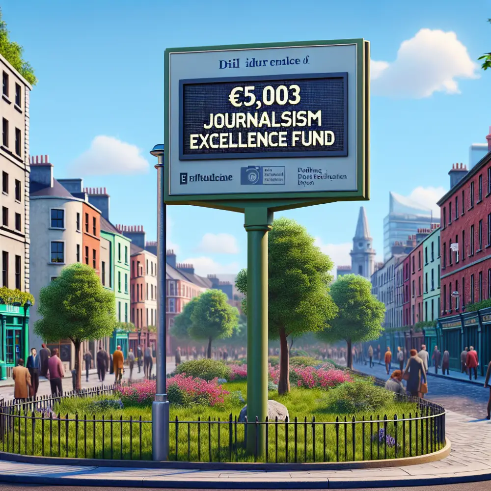 $5,003 Journalism Excellence Fund in Ireland, 2024