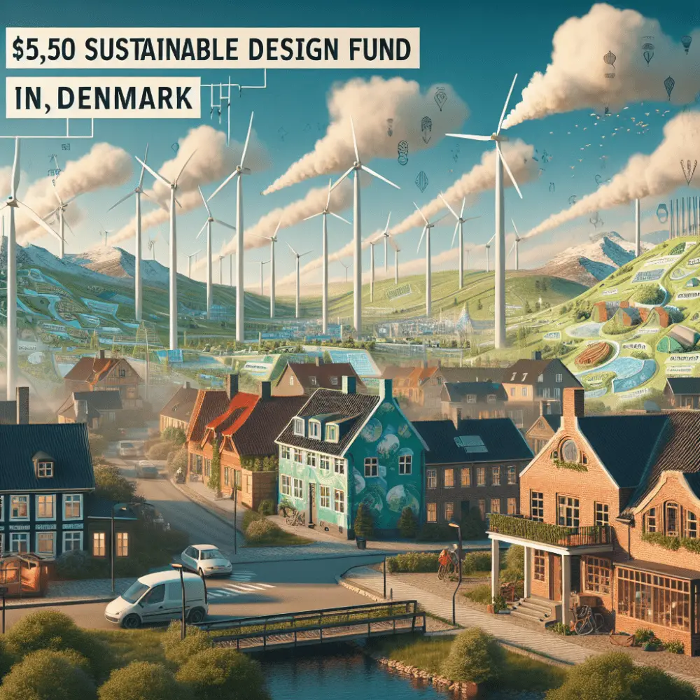 $5,500 Sustainable Design Fund in Denmark, 2024