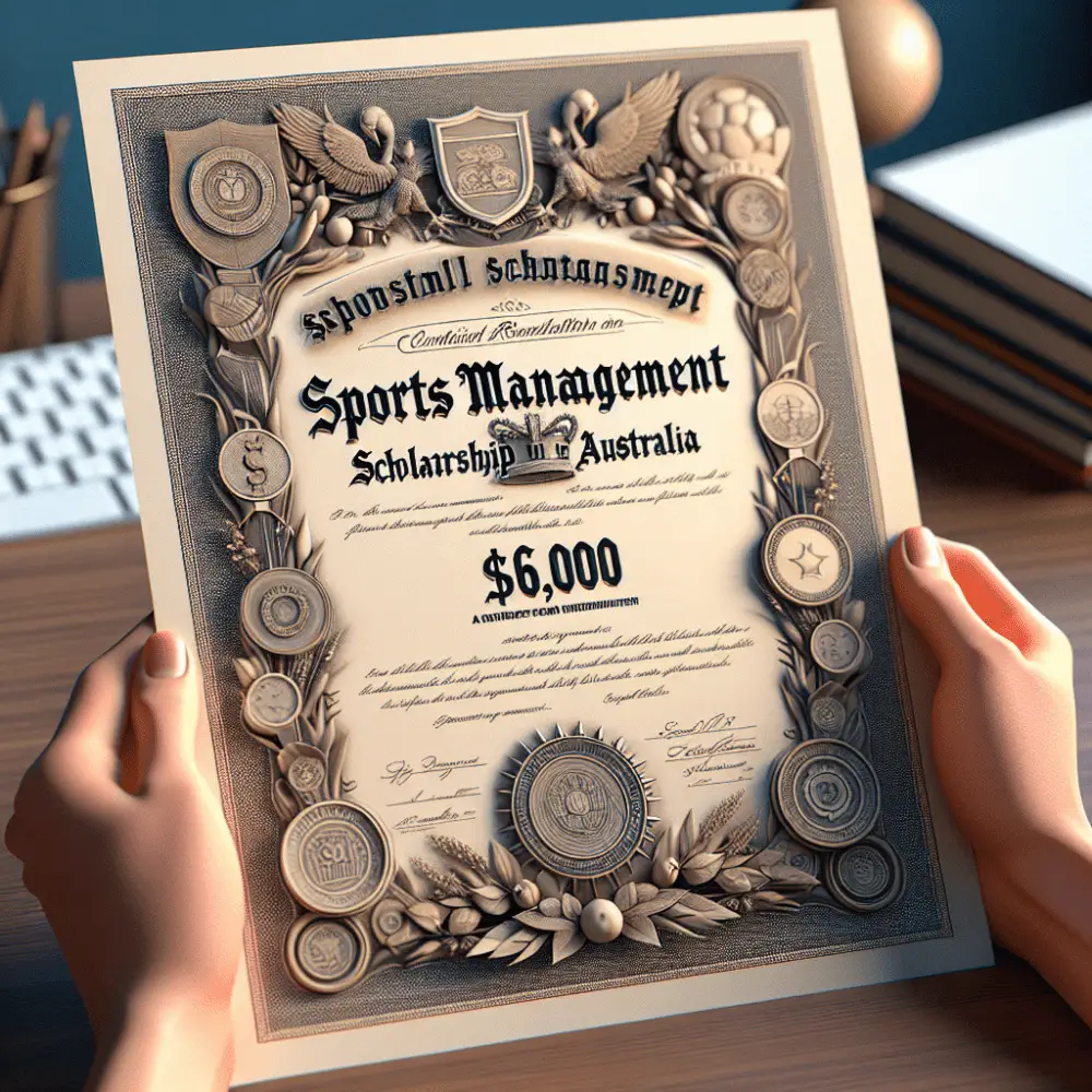 $6,000 Sports Management Scholarship Australia, 2025