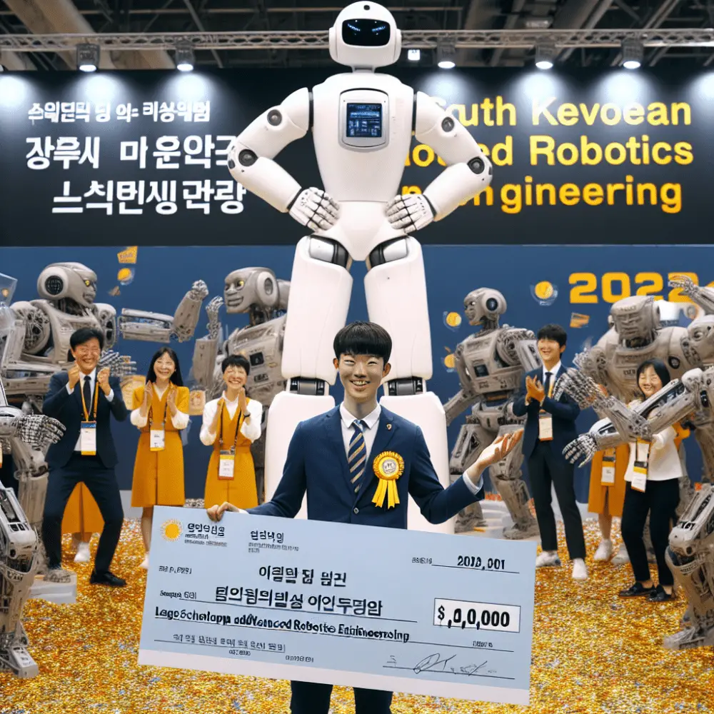 6,500 Advanced Robotics Engineering Scholarship in South Korea, 2024