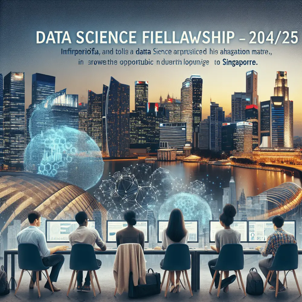 $6,800 Data Science Fellowship in Singapore, 2024/25