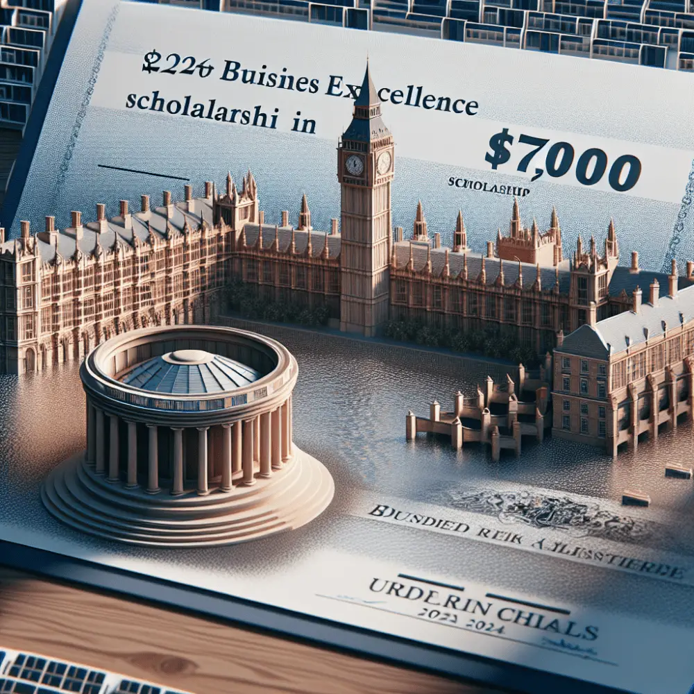 $7,000 Business Excellence Scholarship in the UK, 2024