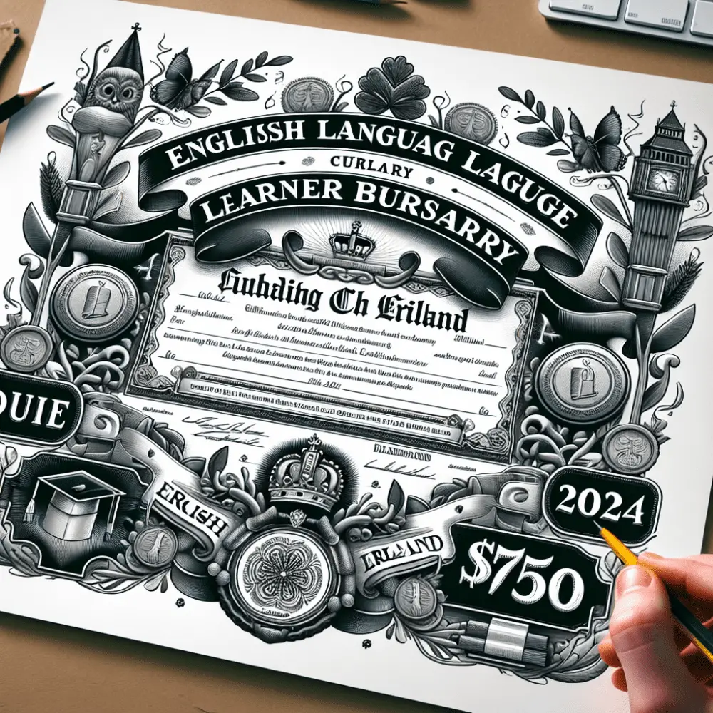 $750 English Language Learner Bursary in Ireland, 2024