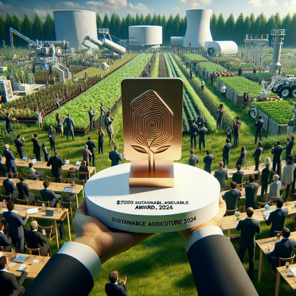 $7,500 Sustainable Agriculture Award in Germany, 2024