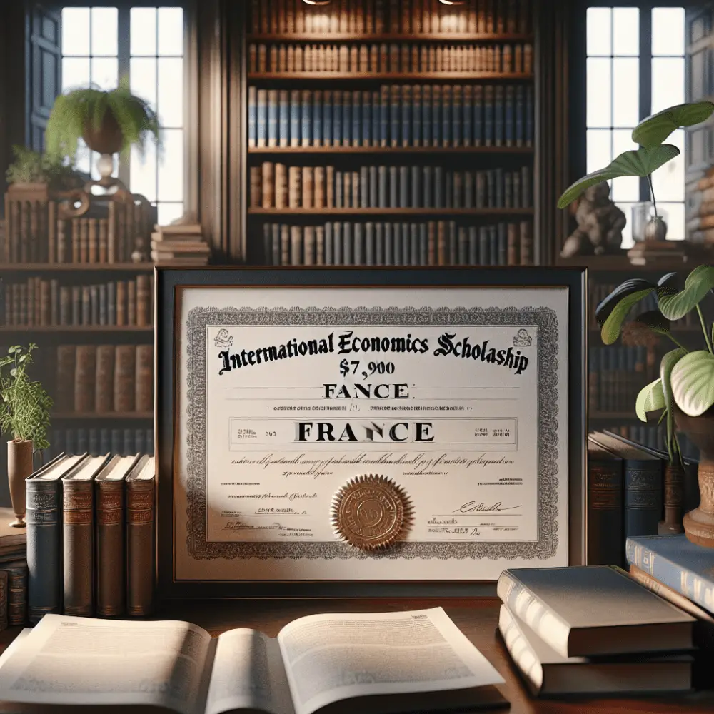 $7,900 International Economics Scholarship in France, 2024