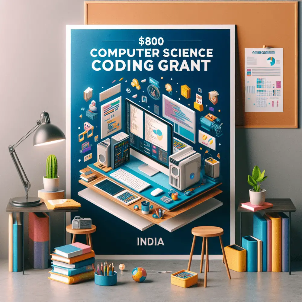 $800 Computer Science Coding Grant in India, 2024