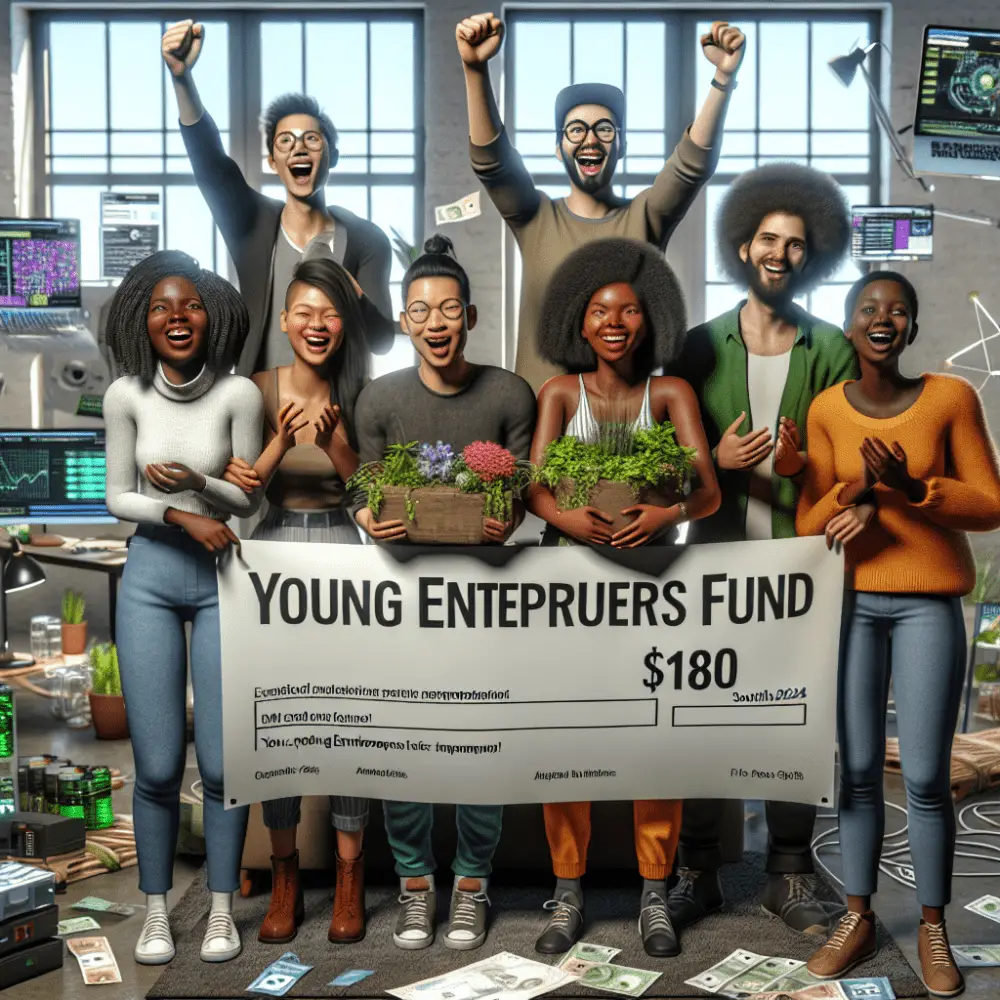 $800 Young Entrepreneurs Fund in South Africa, 2024