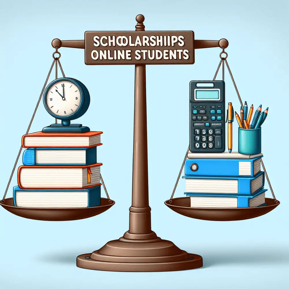 Balancing Work and Study: Scholarships for Online Students