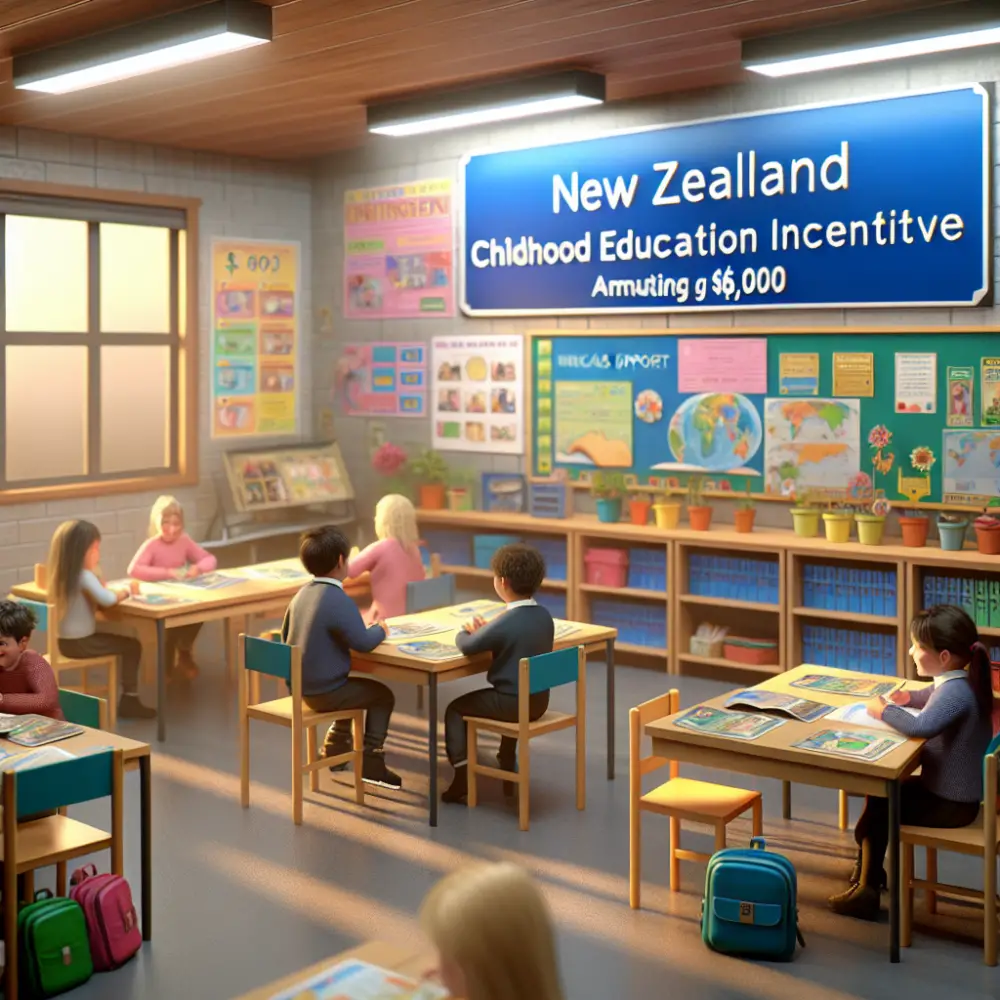 Childhood Education $6,000 Incentive in New Zealand, 2024