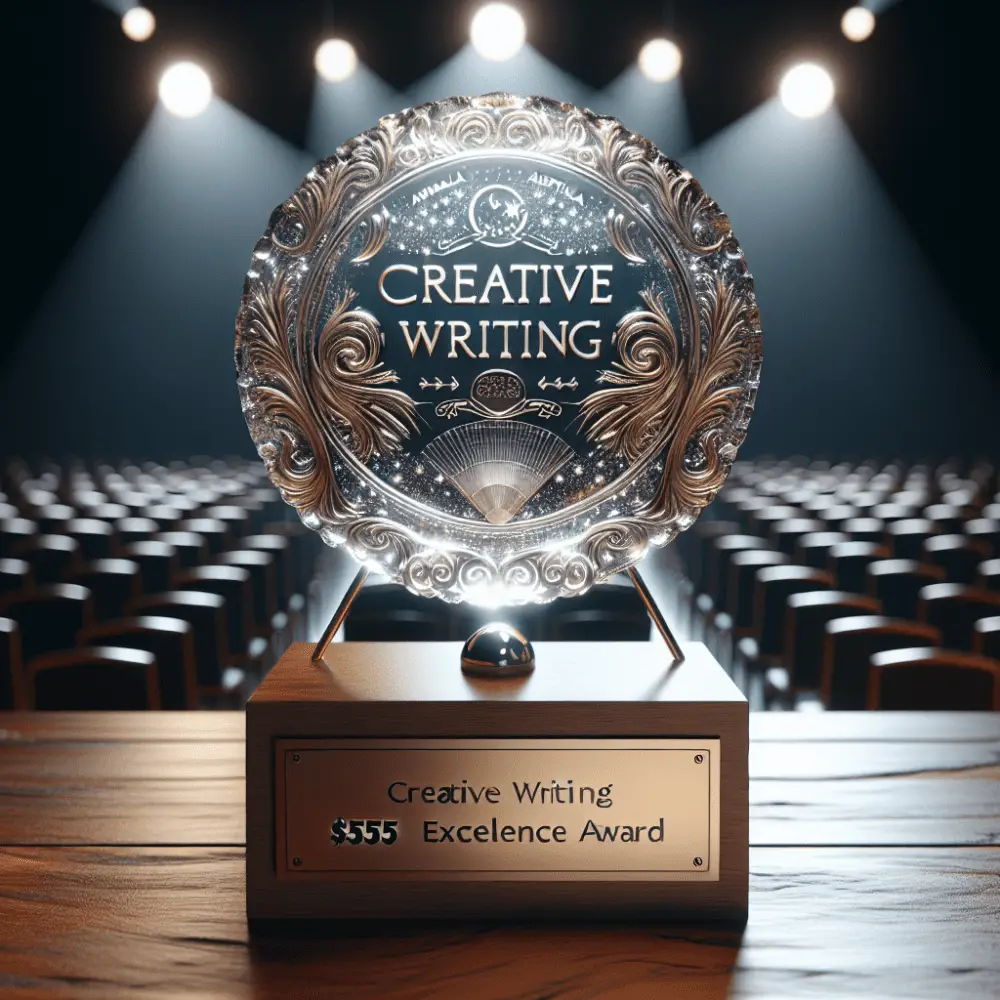 Creative Writing $555 Excellence Award in Australia, 2025