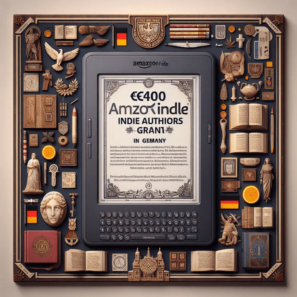 €400 Amazon Kindle Indie Authors Grant in Germany, 2024