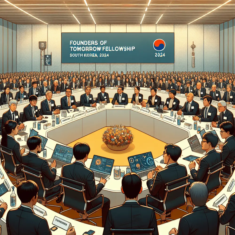 Founders of Tomorrow Fellowship in South Korea, 2024