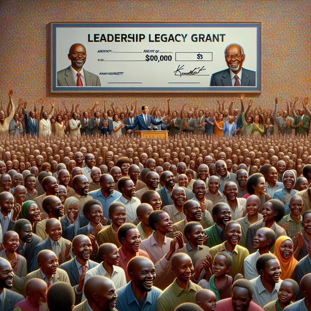 Leadership Legacy Grant of $3,000 in Kenya, 2024