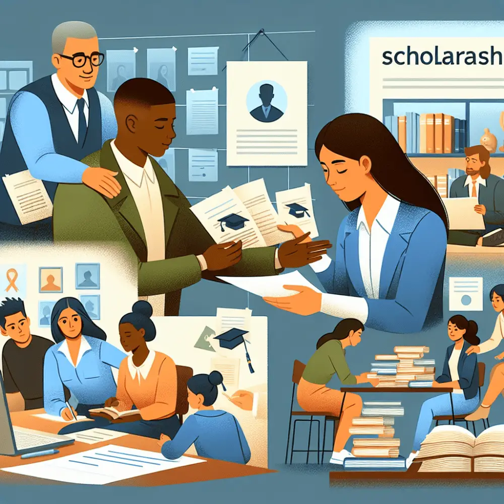Support Networks for First-Generation Scholarship Applicants