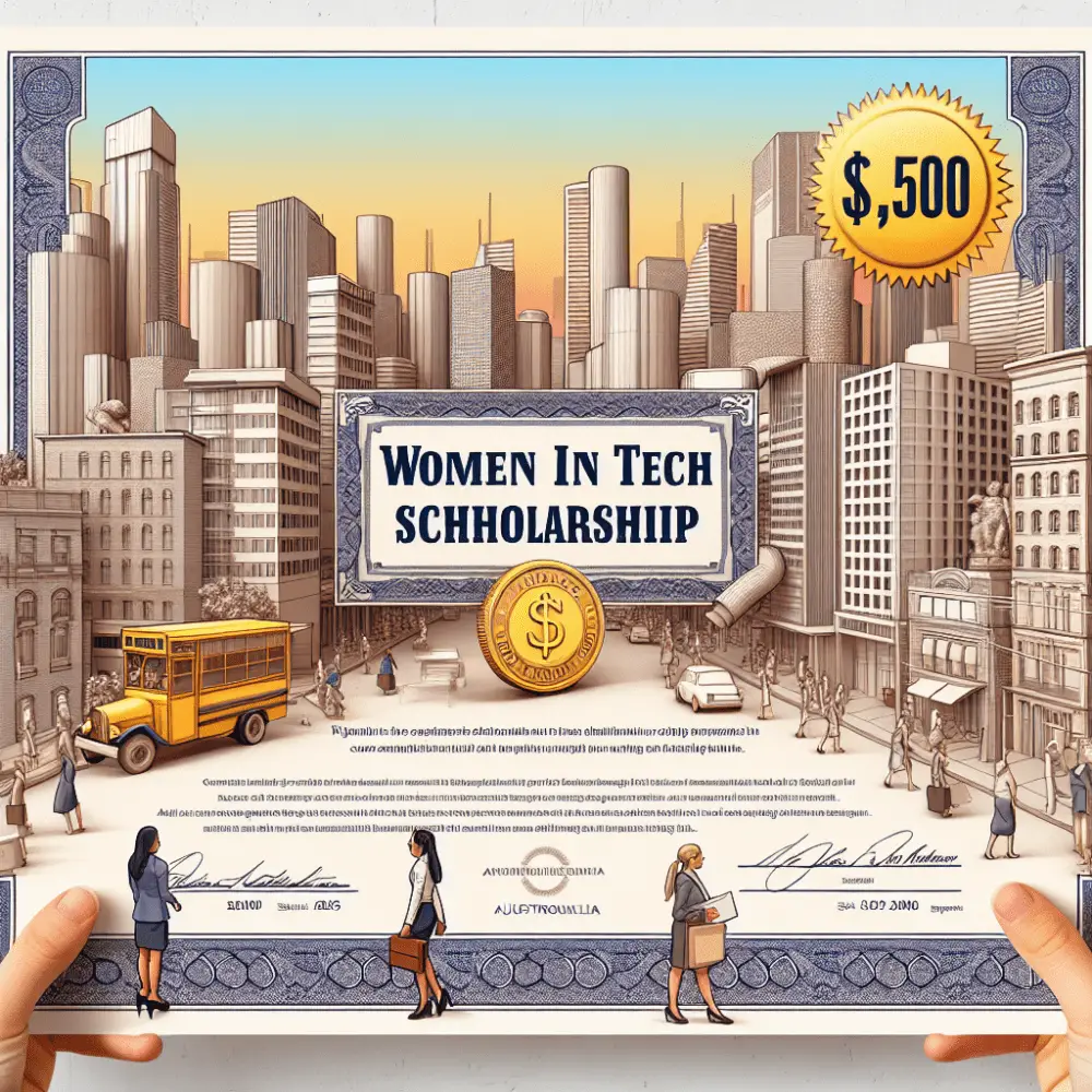 The $1,500 Women in Tech Scholarship in Australia, 2025