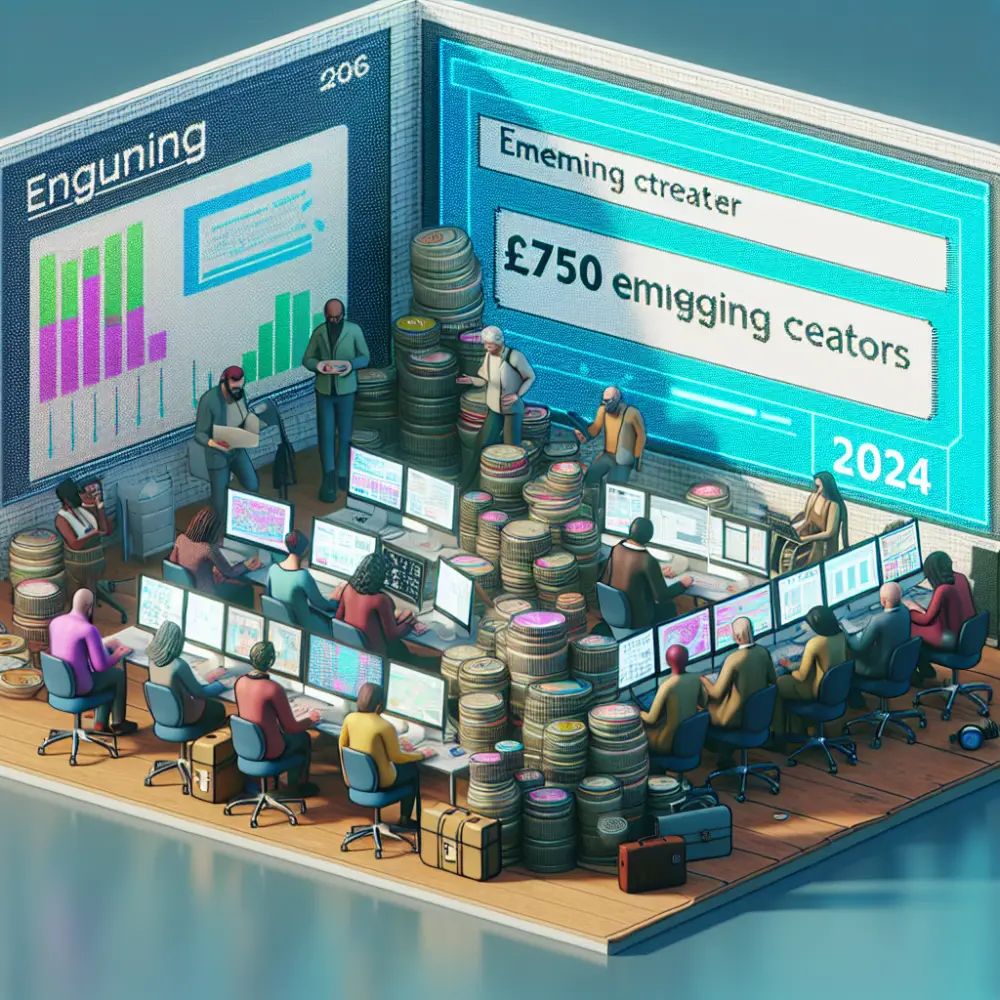 The $750 Emerging Creators Fund in the UK, 2024