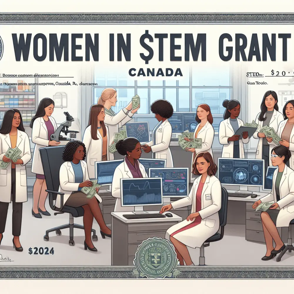 Women in STEM $10,000 Grant in Canada, 2024