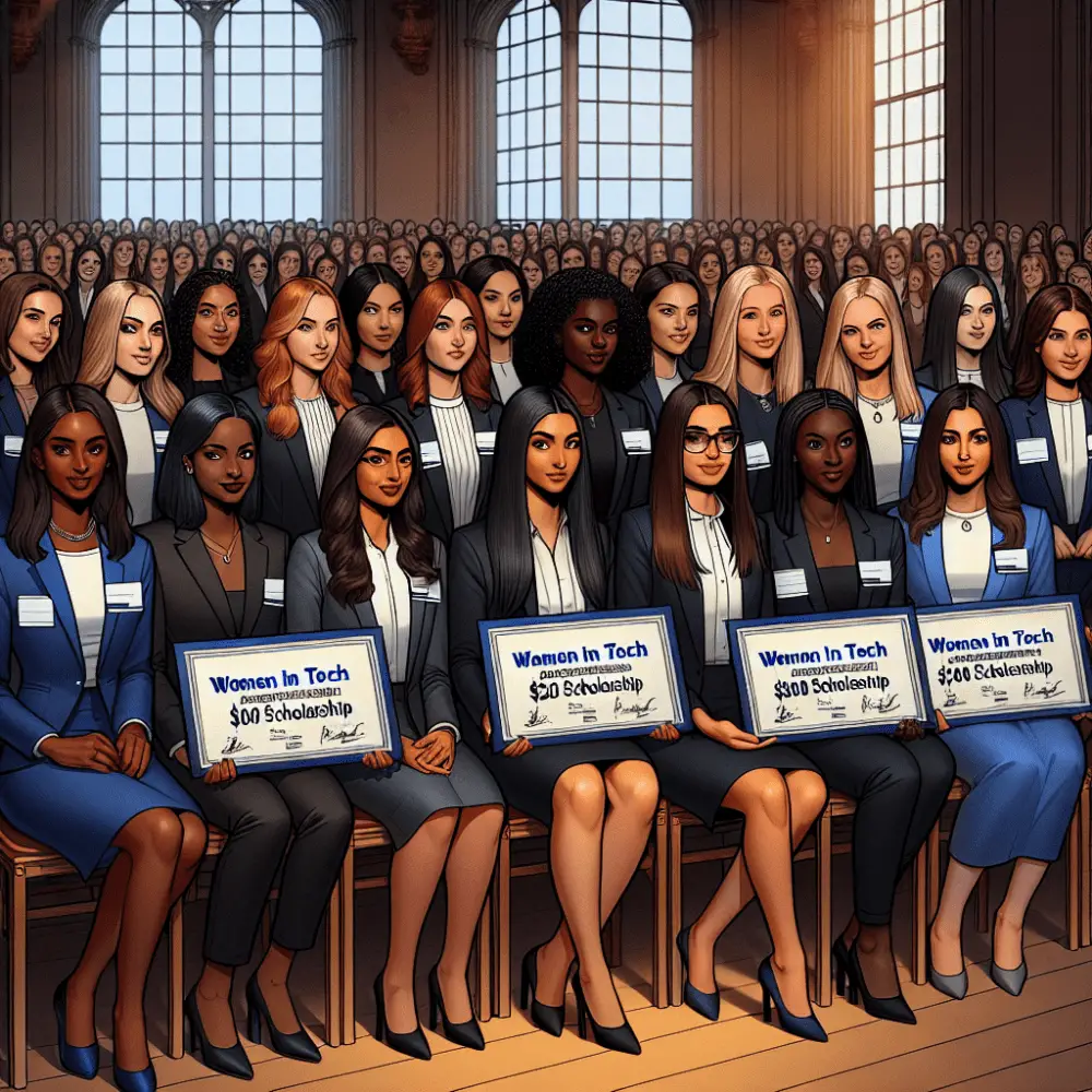 Women in Tech $2,000 Scholarship in UK, 2024