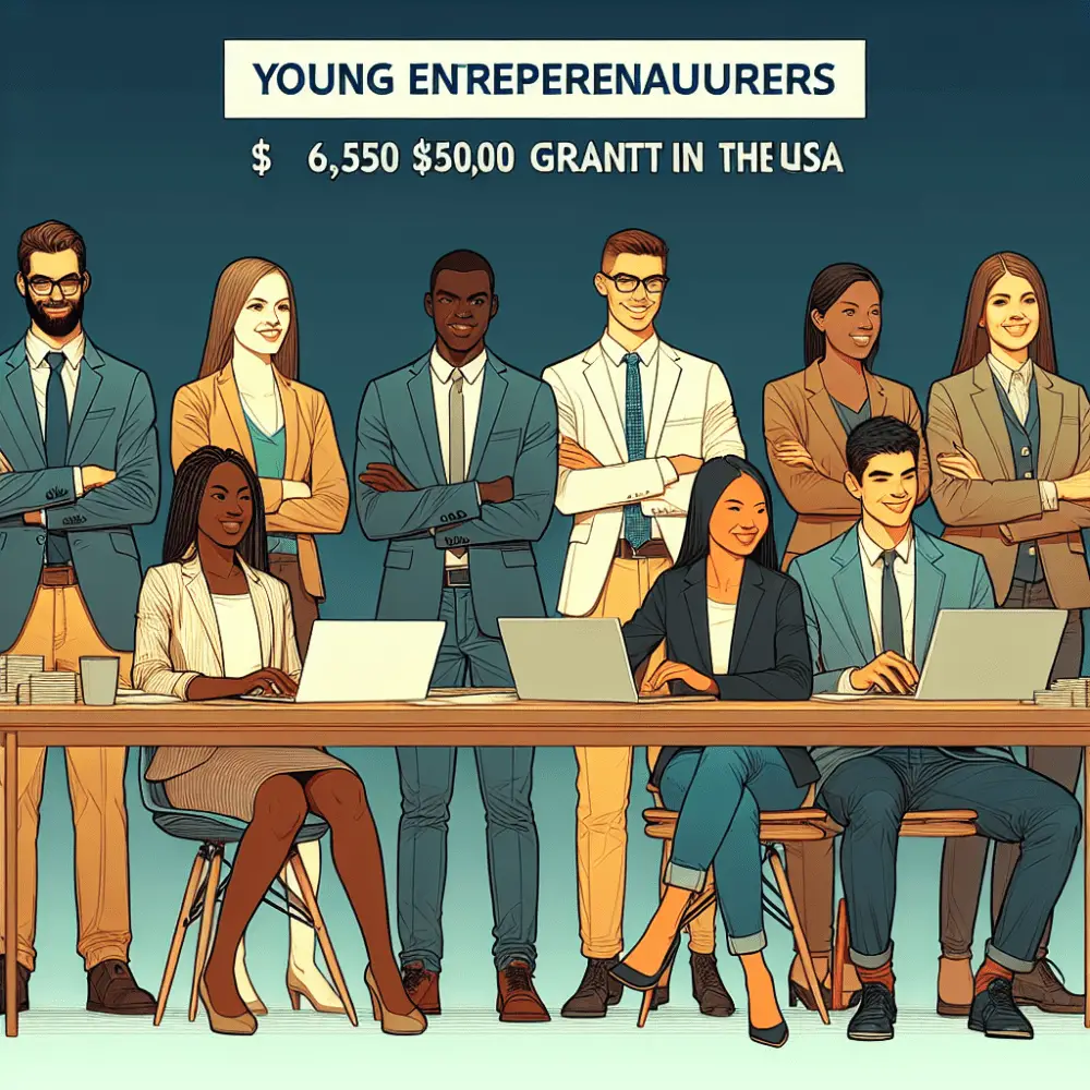 Young Entrepreneurs $6,500 Grant in USA, 2024