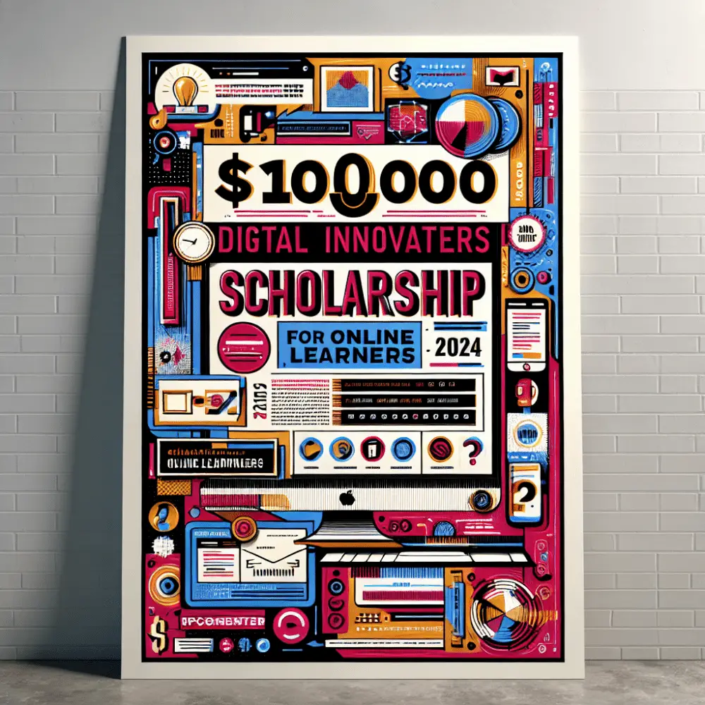 $10,000 Digital Innovators Scholarship for Online Learners, 2024