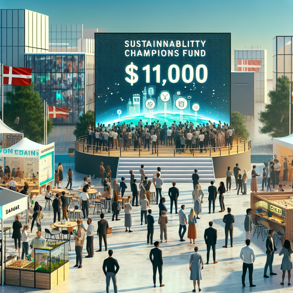 $11,000 Sustainability Champions Fund in Denmark, 2025