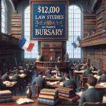 $12,000 Law Studies Bursary in France, 2024