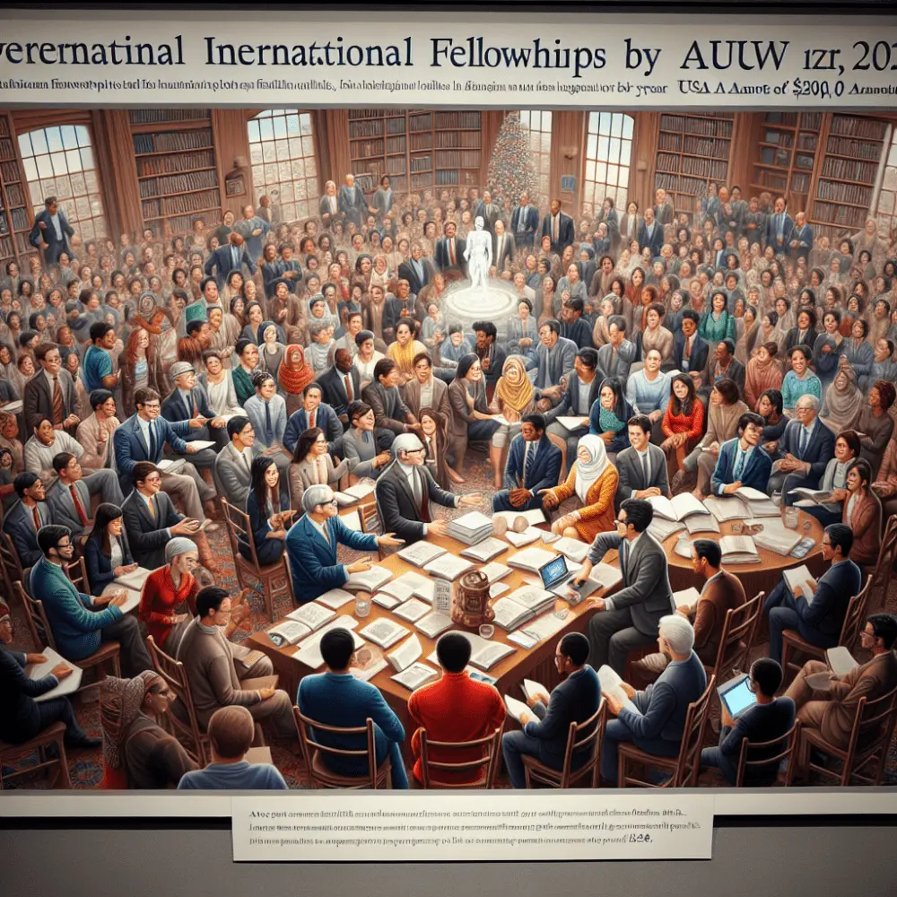 $25,000 AAUW International Fellowships in the USA, 2025
