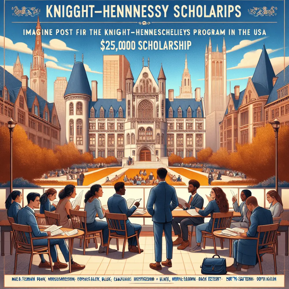 $25,000 Knight-Hennessy Scholars Program in the USA, 2025