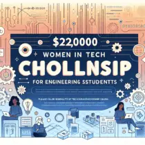 $25,000 Women in Tech Excellence Scholarship for Engineering Students, 2024