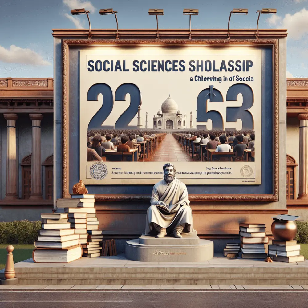 $2,650 Social Sciences Scholarship in India, 2025