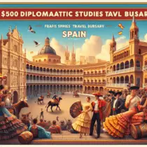 $500 Diplomatic Studies Travel Bursary in Spain, 2024