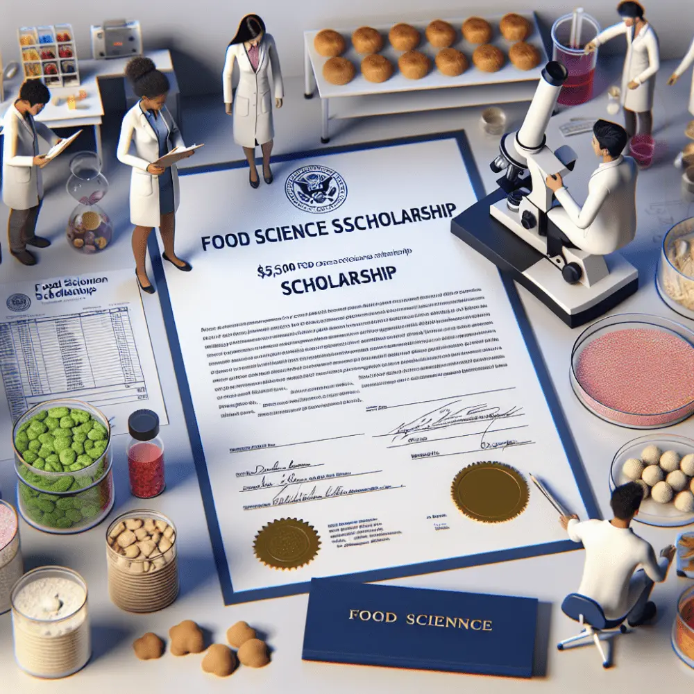 $5,500 Food Science Scholarship in the USA, 2024