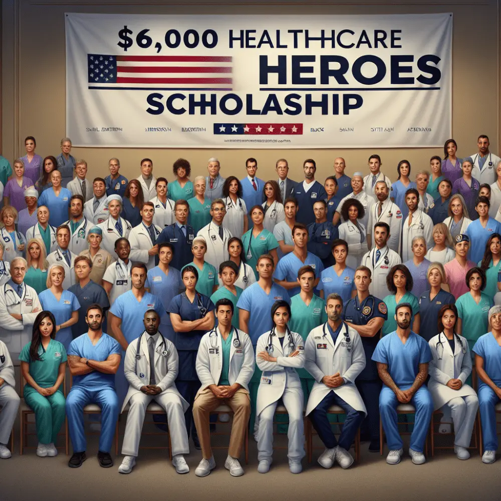 $6,000 Healthcare Heroes Scholarship in the USA, 2024