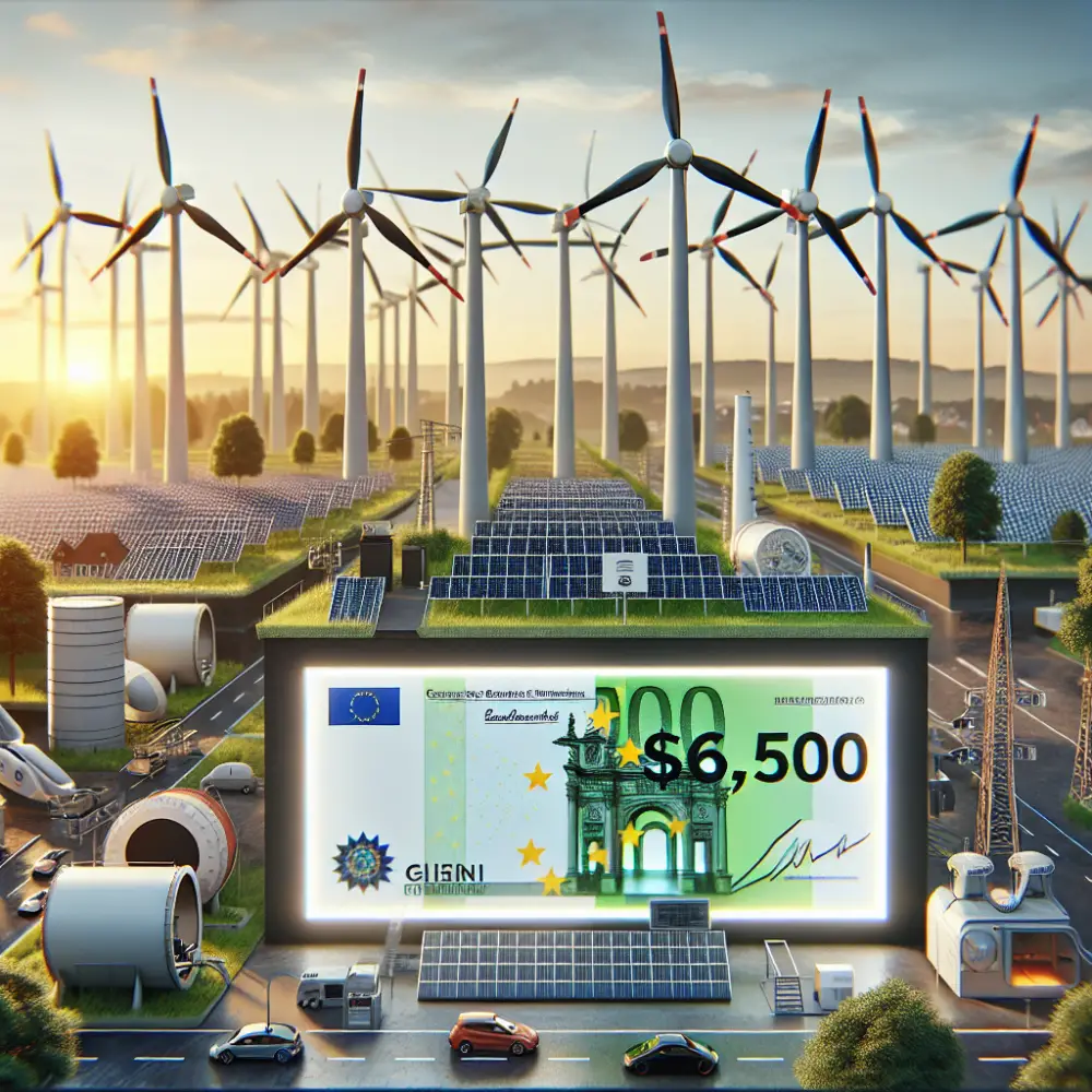 $6,500 Renewable Energy Fund in Germany, 2025