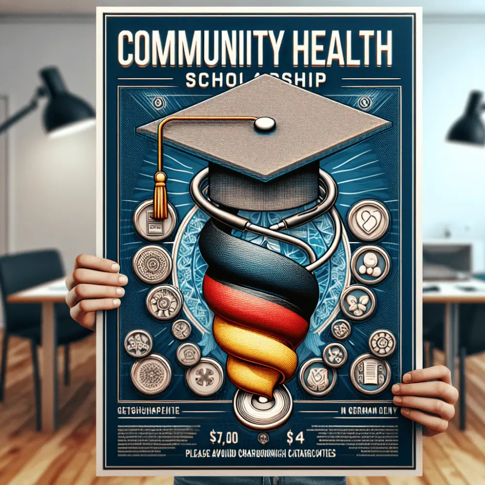 $7,000 Community Health Scholarship in Germany, 2024