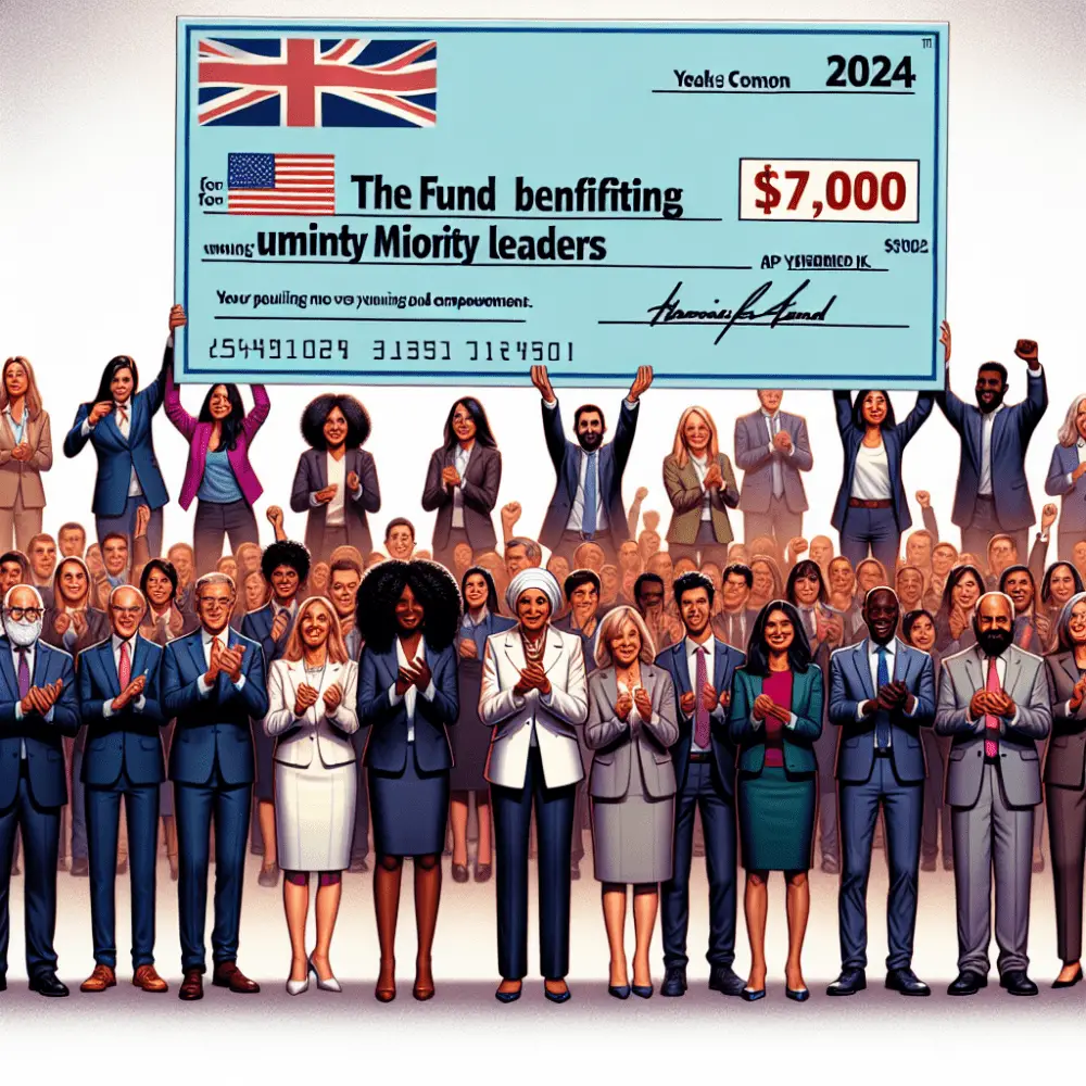 $7,000 Minority Leaders Fund in the UK, 2024